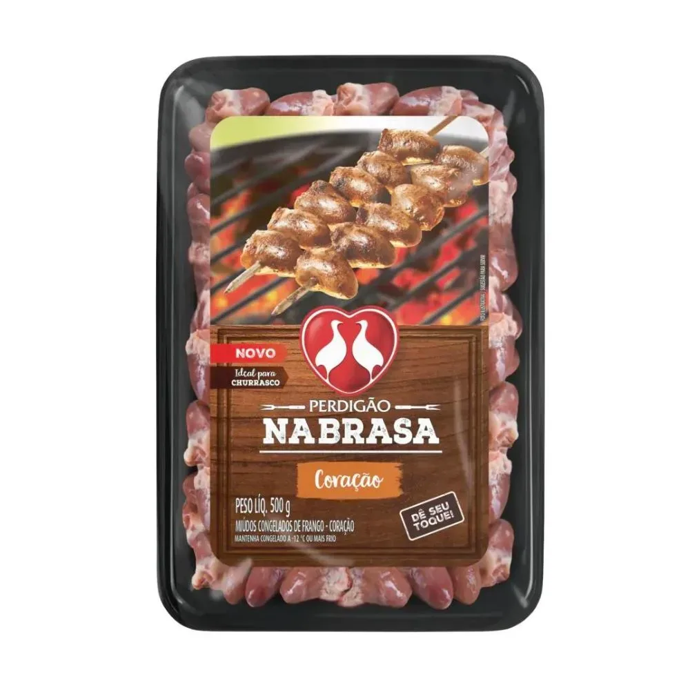 Coração de Frango na Brasa Perdigão 500g