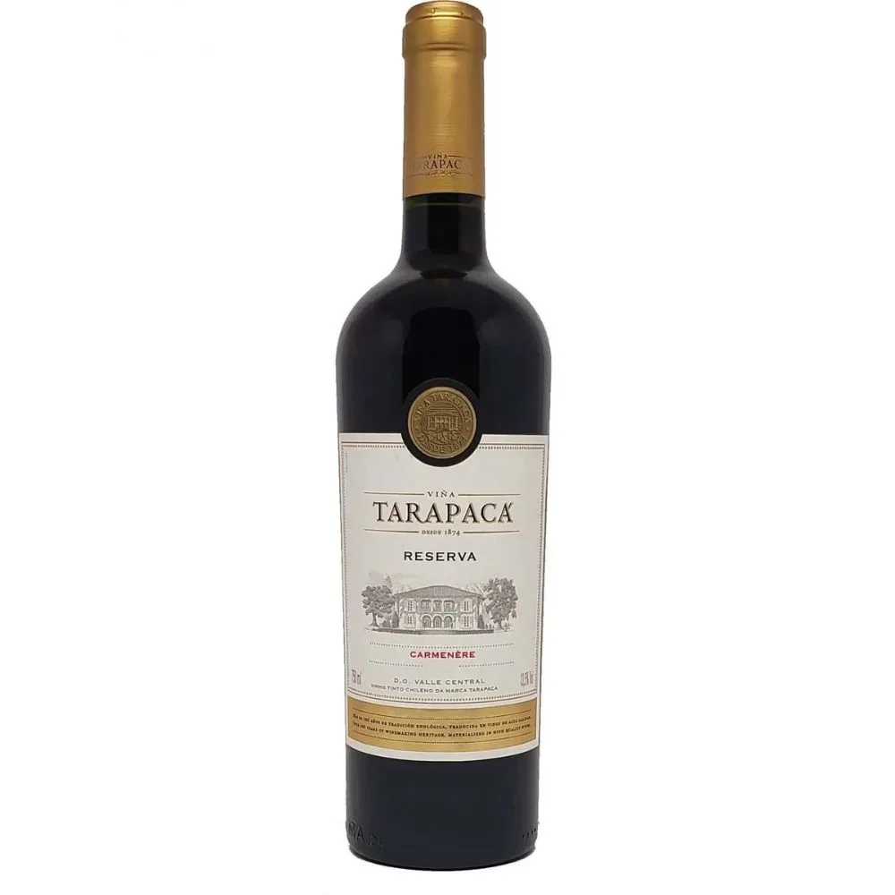Vinho Chileno Tarapacá Reserva Carmenere 750ML 1 Vinho Chileno Tarapacá Reserva Carmenere 750ML