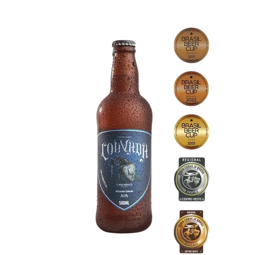 Cerveja Louvada APA 500ml