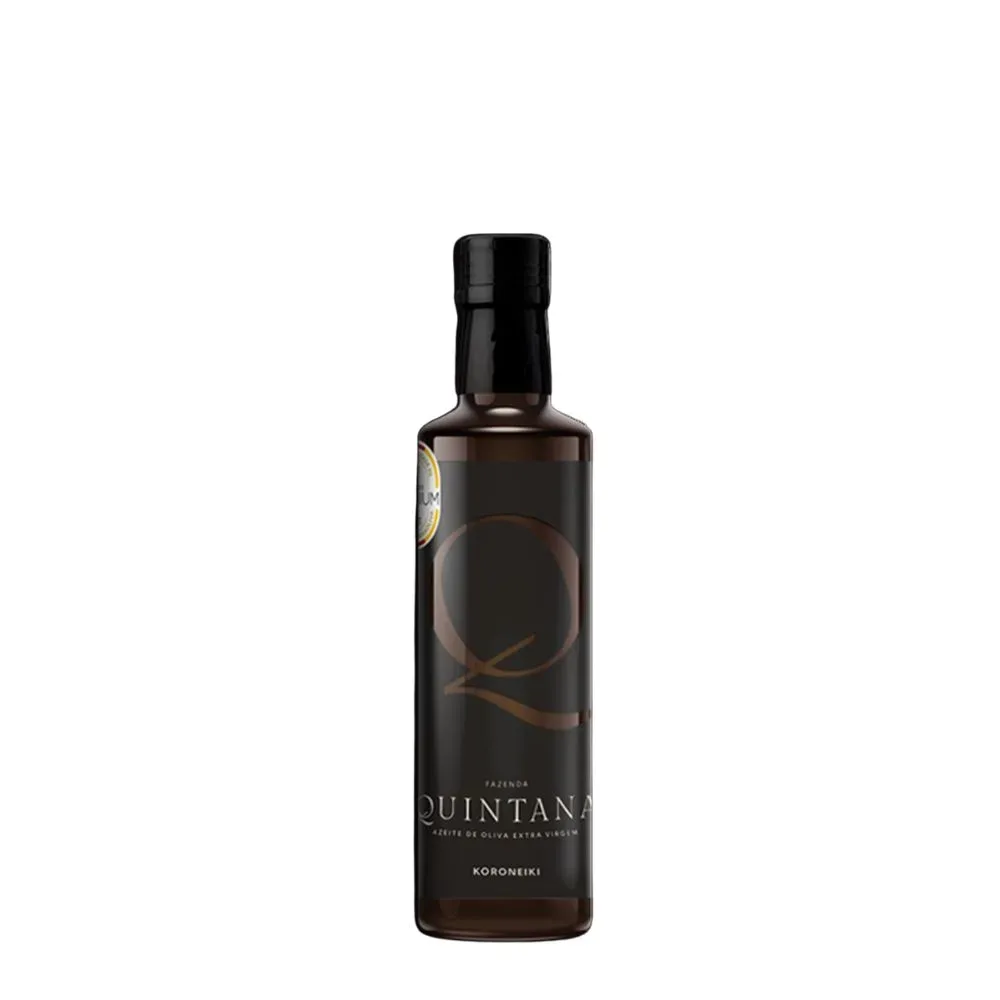 Azeite de Oliva Extravirgem Fazenda Quintana Koroneiki 250ml 1 Azeite de Oliva Extravirgem Fazenda Quintana Koroneiki 250ml