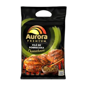 Filé de Sobrecoxa sabor Chimichurri Aurora Premium 800g