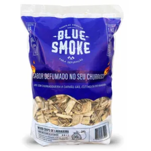 Lascas de Laranjeira Defumação Blue Smoke 1KG