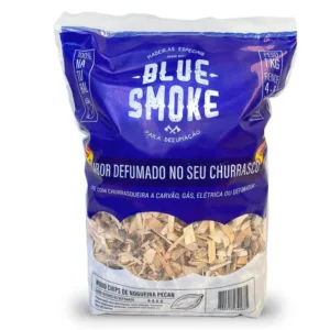 Lascas de Nogueira Pecan Defumação Blue Smoke 1KG