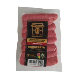 Linguiça de Costela Apimentada Cara Preta  300g
