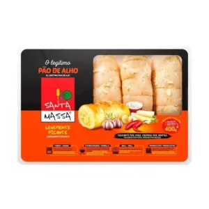 Pão de Alho Santa Massa Levemente Picante 400g