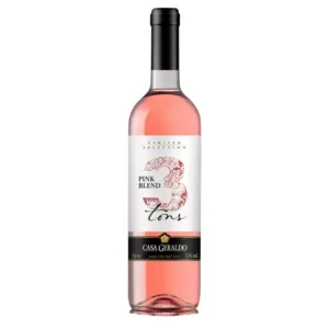 Vinho Casa Geraldo Pink Blend Rosé 3 Tons Seco 750ml